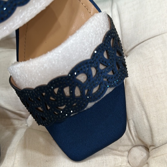 🔷 J RENEE HEELED SLIDES 
     NWT 🔷 - Picture 5 of 6